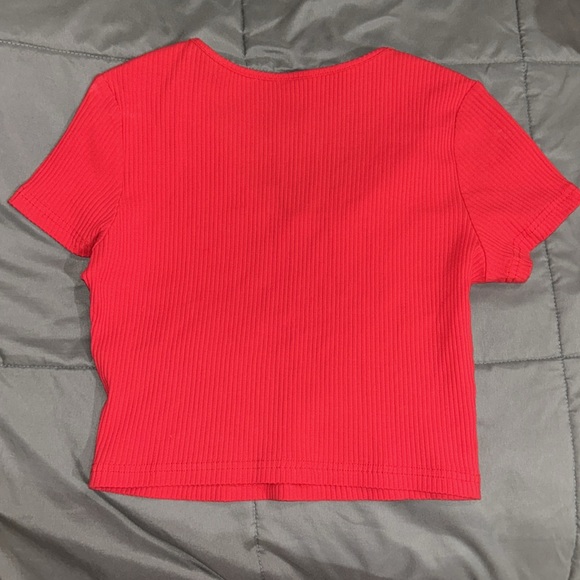 Red SHEIN crop top - Picture 3 of 3